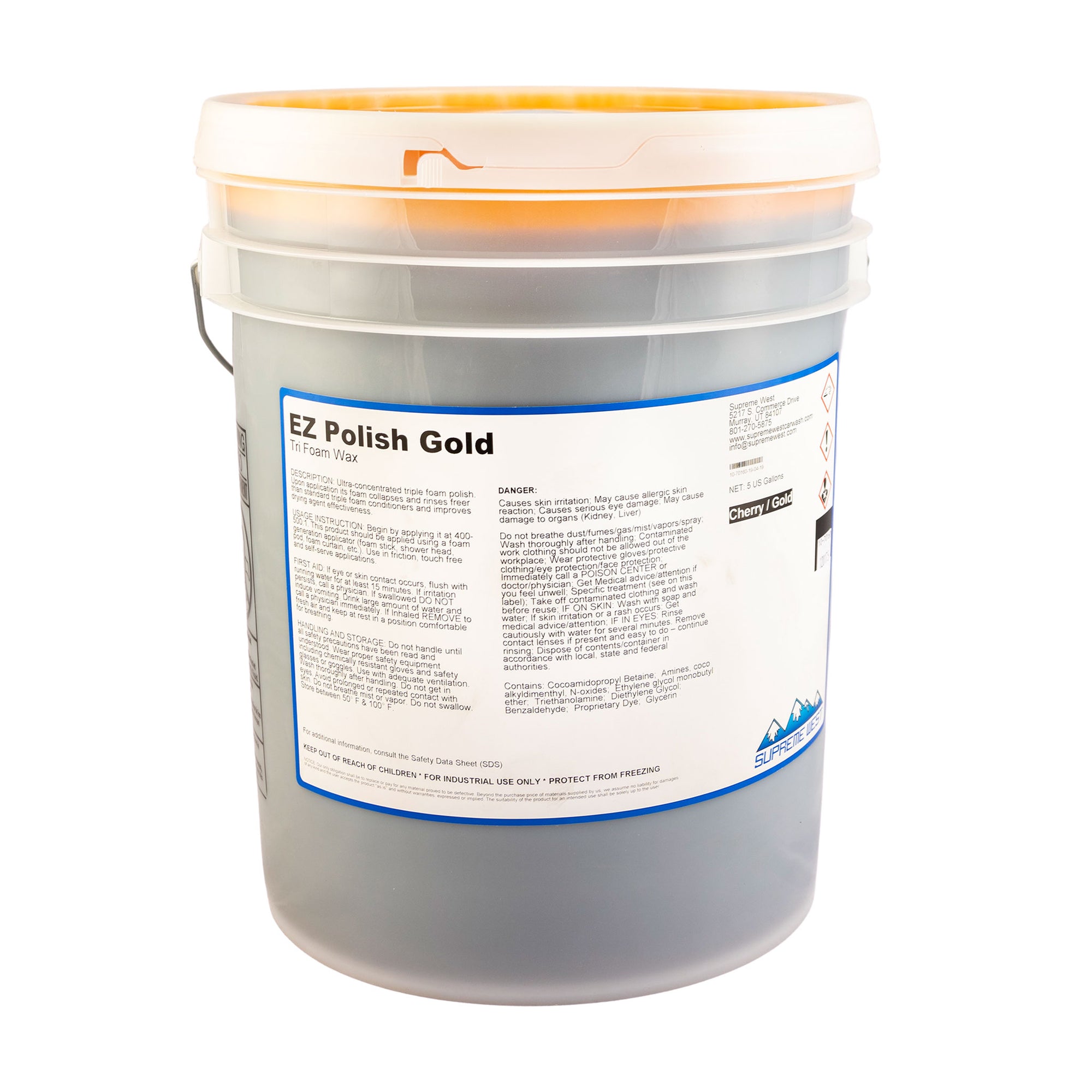 EZ Triple Foam Polish Gold