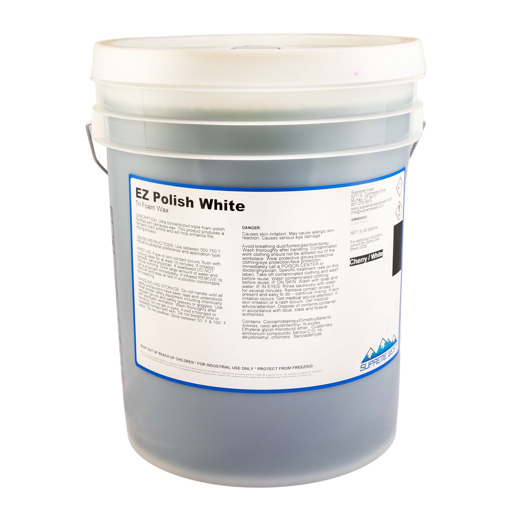 EZ Triple Foam Polish White