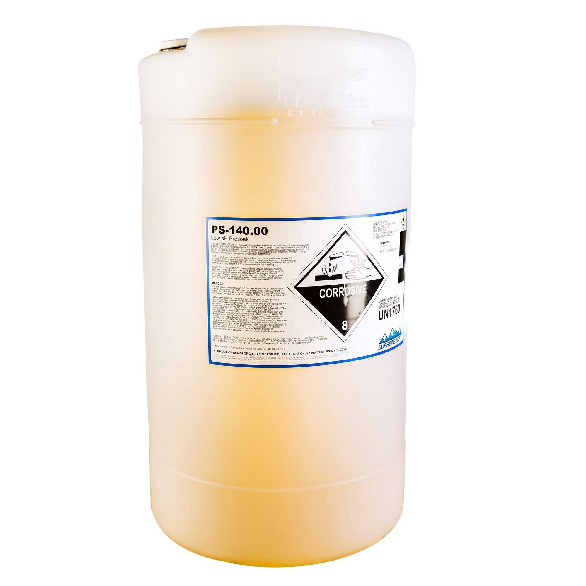 PS-140.00 Low pH Presoak